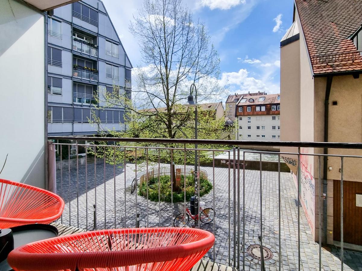 Linde3 - 10 Minuten In Die Altstadt Mit Balkon Und Pegnitzblick Nürnberg Eksteriør billede